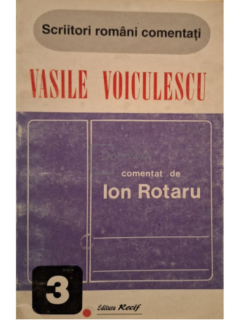 Ion Rotaru - Vasile Voiculescu comentat de Ion Rotaru - 1993 - Brosata