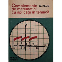 Complemente de matematici cu aplicatii in tehnica