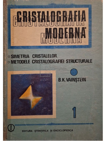 B. K. Vainstein - Cristalografia moderna - 1989 - Cartonata