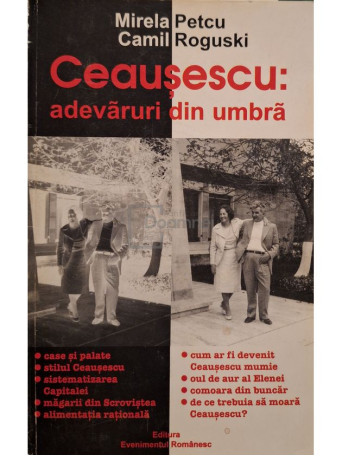 Mirela Petcu - Ceausescu: adevaruri din umbra - 2001 - Brosata
