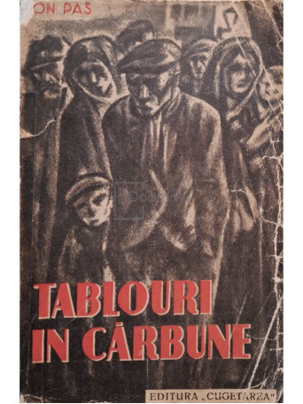 Ion Pas - Tablouri in carbune (semnata) - Editie interbelica - Brosata
