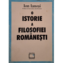 O istorie a filosofiei romanesti