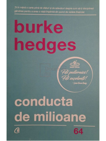 Burke Hedges - Conducta de milioane - 2018 - Brosata