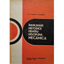 Indrumari metodice pentru disciplina mecanica