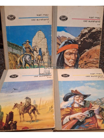 Karl May - Old surehand, 4 vol. - 1975 - Cartonata