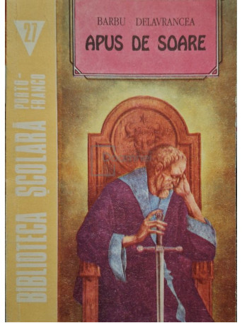 Barbu Delavrancea - Apus de soare - 1993 - Brosata