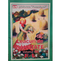 Leacuri de sanatate, vol. 3 (F-L)