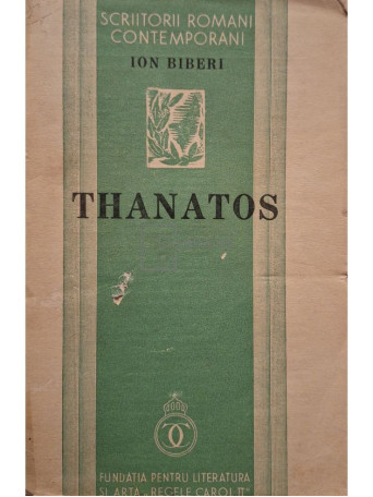 Ion Biberi - Thanatos - 1936 - Brosata