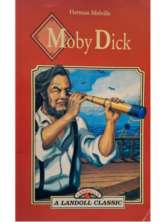 Herman Melville - Moby Dick (engleza) - 1995 - Brosata