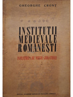 Institutii medievale romanesti
