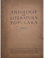 Antologie de literatura populara, vol. 1