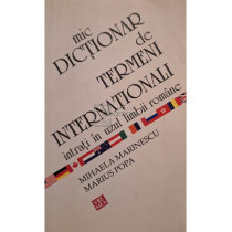 Mic dictionar de termeni internationali intrati in uzul limbii romane
