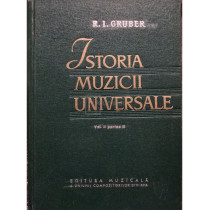 Istoria muzicii universale, vol. II, partea II