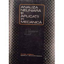 Analiza neliniara si aplicatii in mecanica