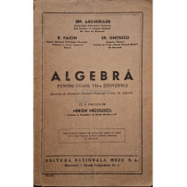 Algebra pentru clasa a VII-a stiintifica