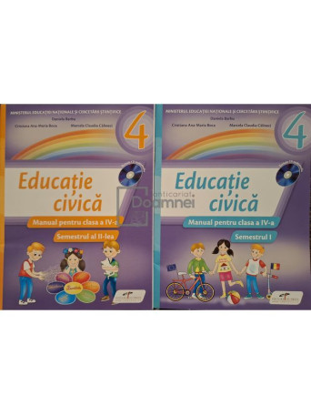 Daniela Barbu - Educatie civica - Manual pentru clasa a IV-a, semestrul I si II - 2016 - Brosata