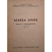 Marea Unire de la 1 decembrie 1918