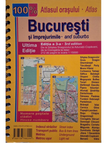 Bucuresti si imprejurimile, editia a 3-a - 2008 - Brosata