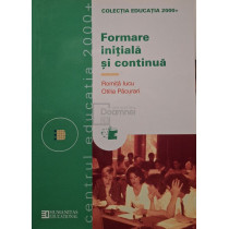 Formare initiala si continua