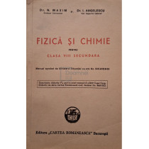 Fizica si chimie pentru clasa VIII secundara