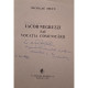 Nicolae Mecu - Iacob Negruzzi sau vocatia comunicarii (semnata) - 1999 - Brosata