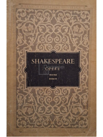 William Shakespeare - Opere, vol. 8 - 1960 - Brosata