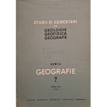 Studii si cercetari de geologie, geofizica, geografie, tomul XVII, nr. 2