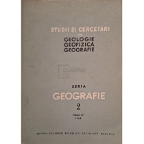 Studii si cercetari de geologie, geofizica, geografie, tomul XV, nr. 2