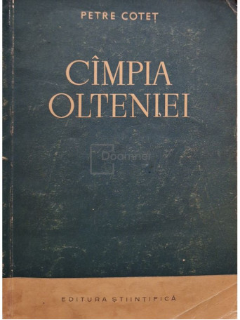 Petre Cotet - Campia Olteniei - 1957 - Brosata