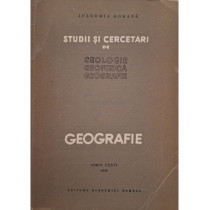 Studii si cercetari de geologie, geofizica, geografie, tomul XXXVI