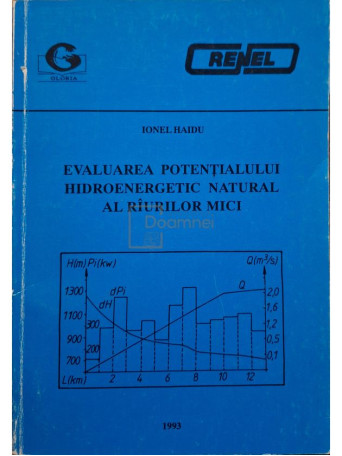 Ionel Haidu - Evaluarea potentialului hidroenergetic natural al raurilor mici - 1993 - Brosata