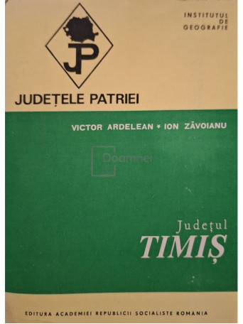 Victor Ardelean - Judetul Timis - 1979 - Brosata