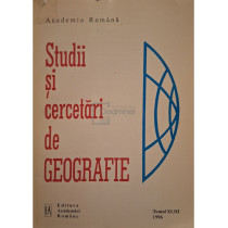 Studii si cercetari de geografie, vol. 43