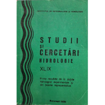 Studii si cercetari, vol. XLIX - Hidrologie
