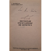 Dictionar enciclopedic de genetica (semnata)