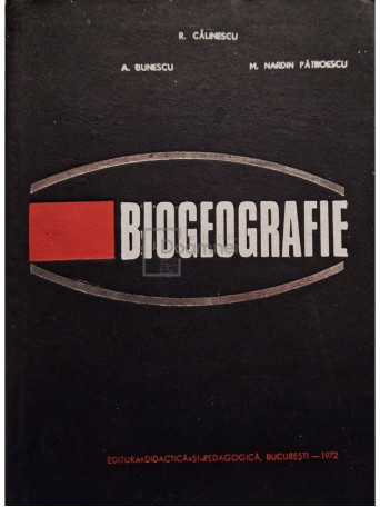 R. Calinescu - Biogeografie - 1972 - Cartonata