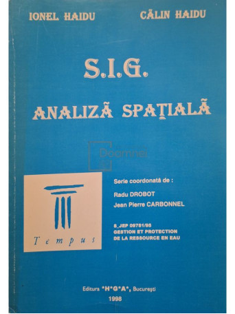 Radu Drobot - S.I.G. analiza spatiala (semnata) - 1998 - Brosata