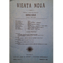 Vieata noua, anul I, nr. 2, aprilie 1992