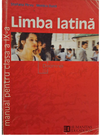 Stefania Pirvu - Limba latina - Manual pentru clasa a IX-a - 2001 - Brosata