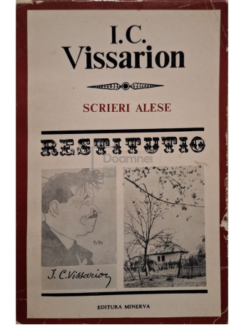 I. C. Vissarion - Scrieri alese, vol. 1 - 1983 - Brosata