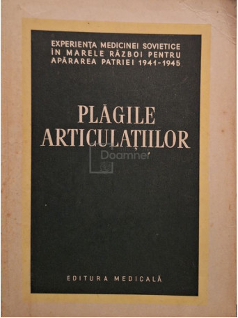 V. S. Levit - Plagile articulatiilor - 1955 - Brosata