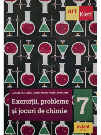 Luminita Irinel Doicin - Exercitii, probleme si jocuri de chimie, clasa a VII-a - 2023 - Brosata