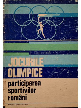 Maria Bucur-Ionescu - Jocurile olimpice - Participarea sportivilor romani (semnata) - 1975 - Cartonata