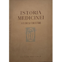 Istoria medicinei - Studii si cercetari