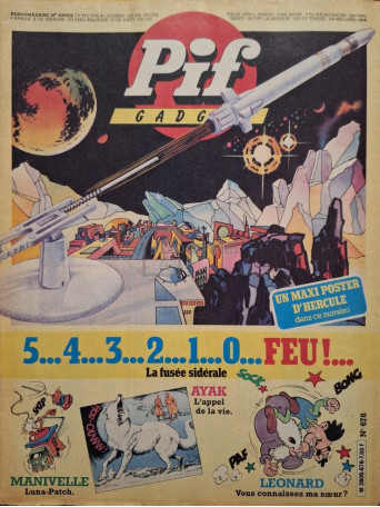 Pif gadget, nr. 678, mars 1982 - 1982 - Brosata