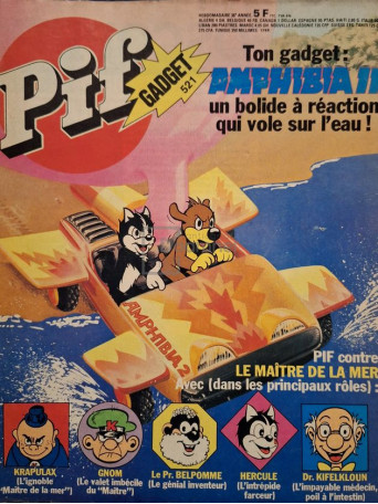 Pif gadget, nr. 521, mars 1979 - 1979 - Brosata