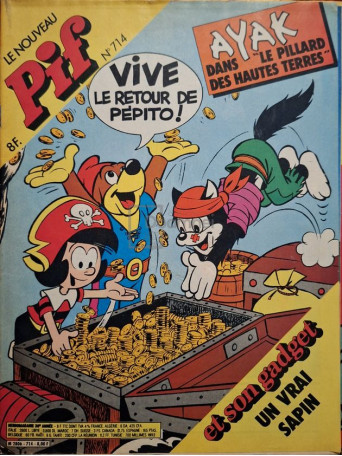 Le nouveau pif, nr. 714, nov 1982 - 1982 - Brosata
