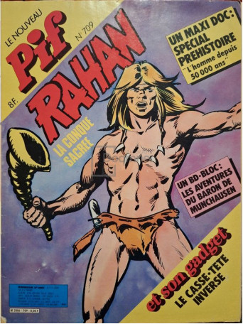 Le nouveau pif, nr. 709, octo 1982 - Rahan - 1982 - Brosata
