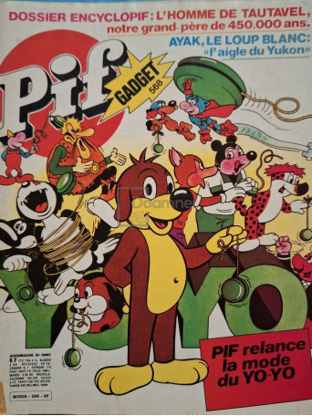 Pif gadget, nr. 568, fevrier 1980 - 1980 - Brosata