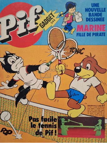 Pif gadget, nr. 544, aout 1979 - 1979 - Brosata